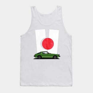 Green Rotary Tank Top